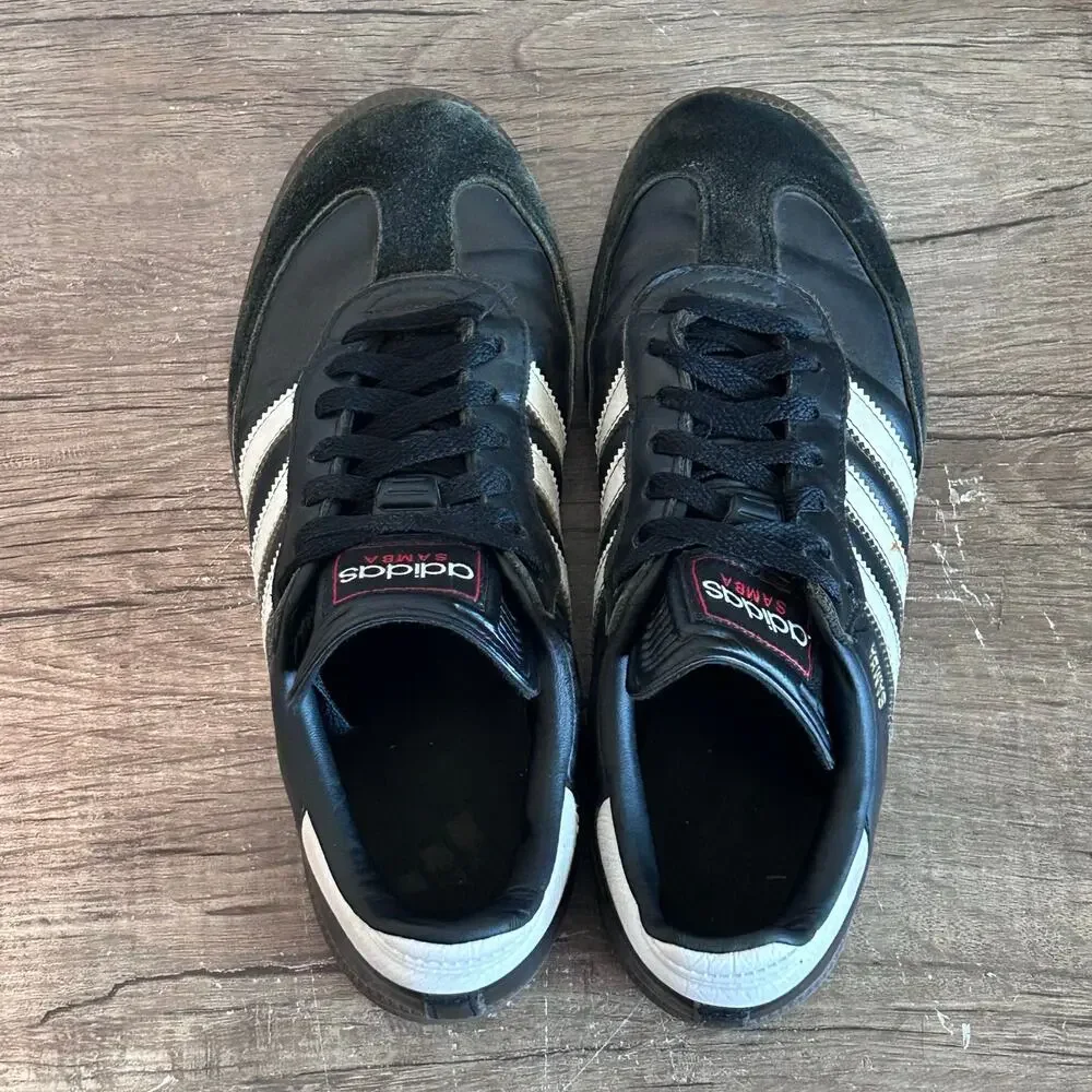 Adidas Samba Men’s Athletic Shoes Sneakers Size 7.5 Black